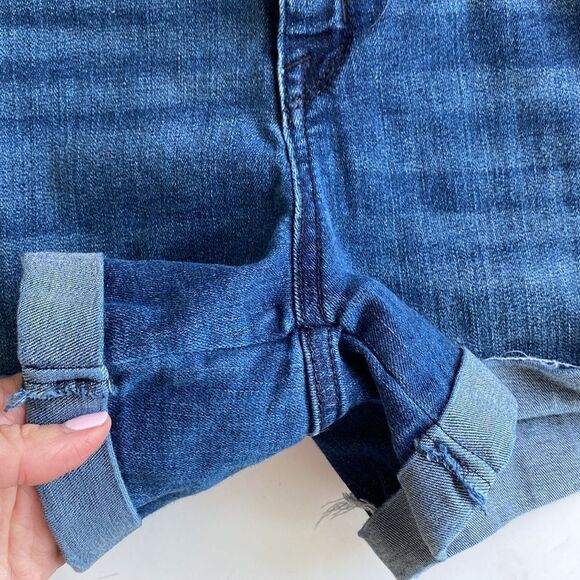 Isabel Maternity MIDI Short Denim Shorts‎ Size 14 - Picture 6 of 13